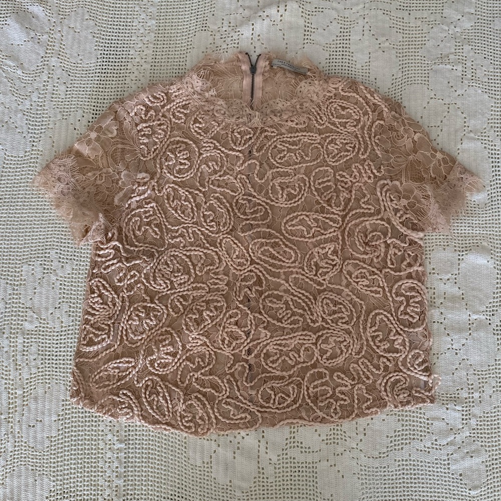 Zara Crochet Top